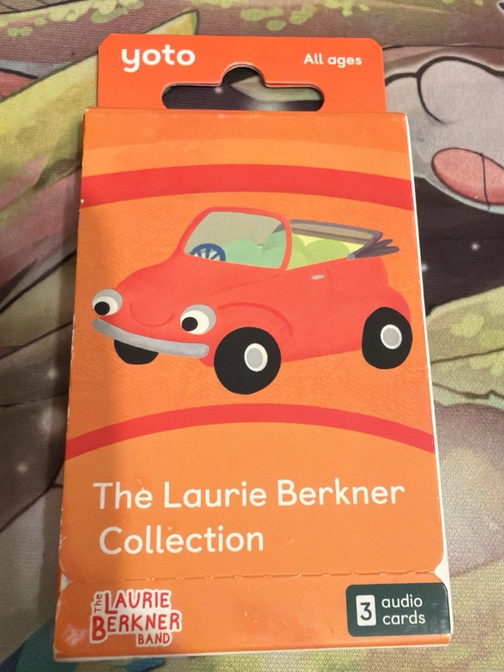 yoto The Laurie Berkner Collection - set of 3 Audio Cards
